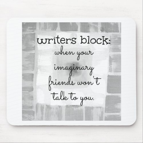 Writers Block Mouse Pad