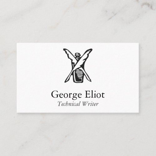 Ink and Quill Business Card Templates
