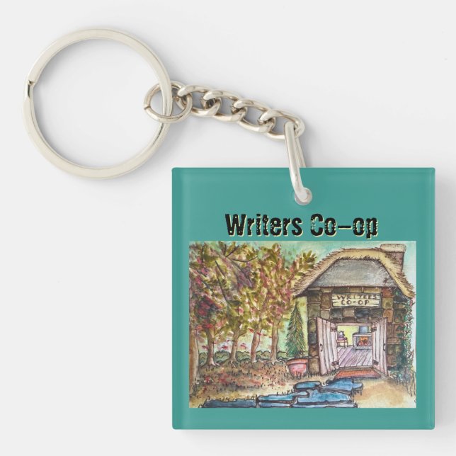 Writers Co-op Keychain (Front)