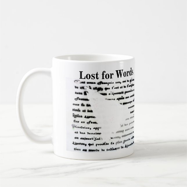 Writers Coffee Mug (Left)