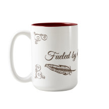 Writer's Coffee Mug | Fueled by Coffee & Chapters
