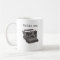 Writers Coffee Mug, typewriter, heart, write on