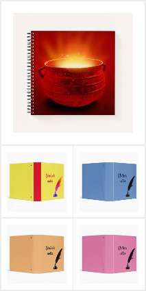 Writers' Customizable Notebooks