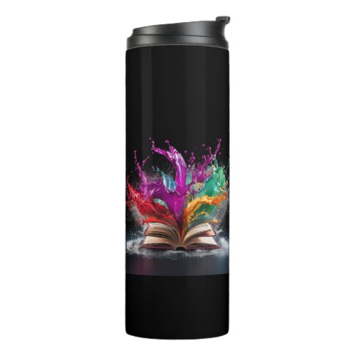 Writers Delight Colorful Thermal Tumbler