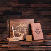 Writer's Gift Set: Digital Clock, Pen & Journal (Front)