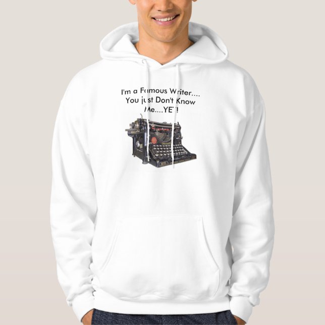 Writer's hoodie (Front)