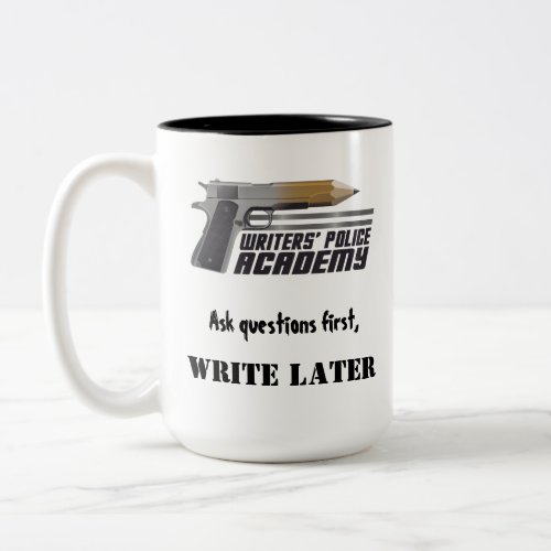 Writers Police Academy Coffee Mug