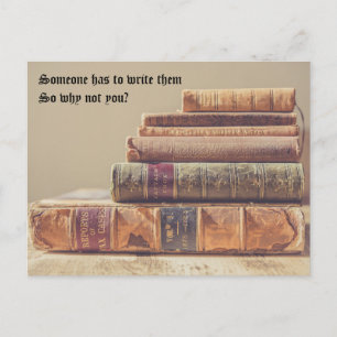 Writers Postcard