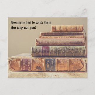 Writers Postcard