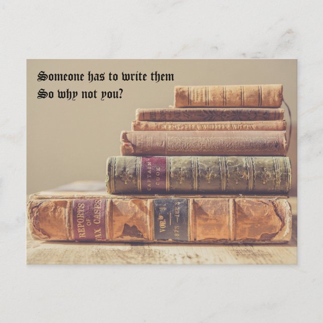 Writers Postcard (Front)