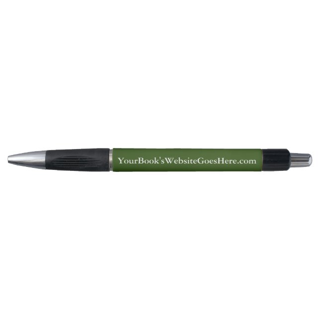 Writers Promotional Pen, Many Colors,  Green Pen (Front)