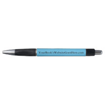 Writers Promotional Pen, Many Colors, Teal Pen