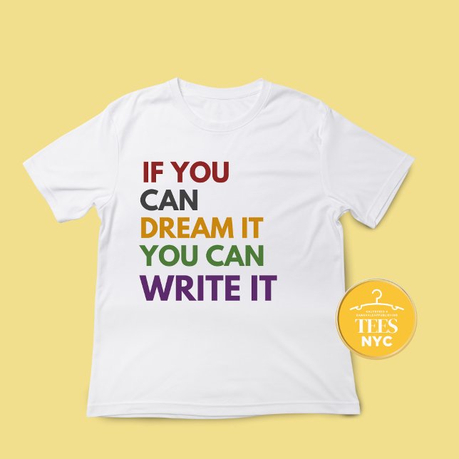 Writer's Quote T-shirts Fall Colors (Creator Uploaded)