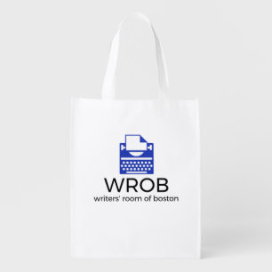 Writers' Room of Boston reusable shopping bag