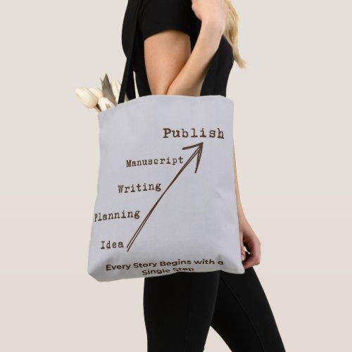 Writer's Shoulder Tote Bag | Gift for Writers