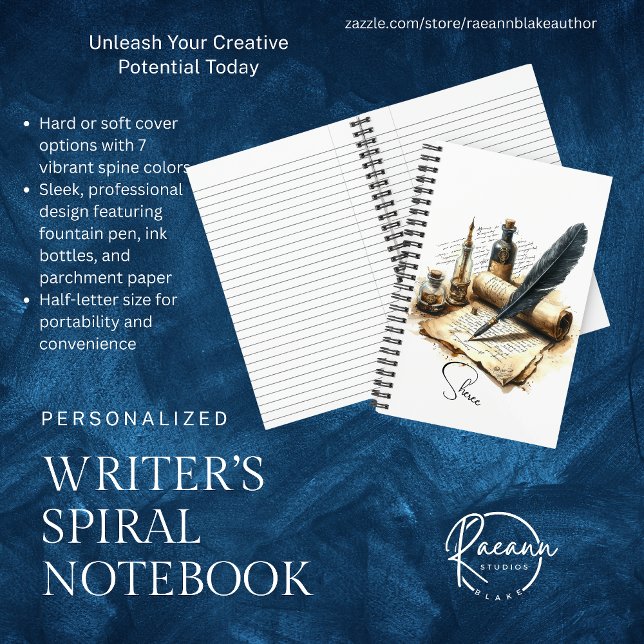 Writers Spiral Notebook (Creator Uploaded)