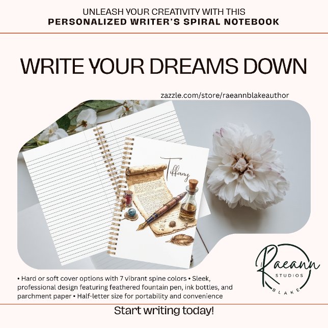 Writers Spiral Notebook (Creator Uploaded)