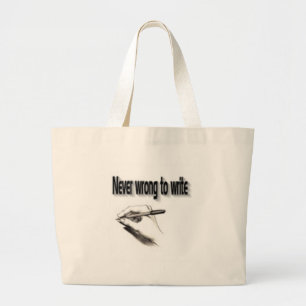 Writers' tote bags