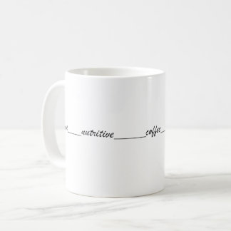 Writes One nutritive coffee Coffee Mug