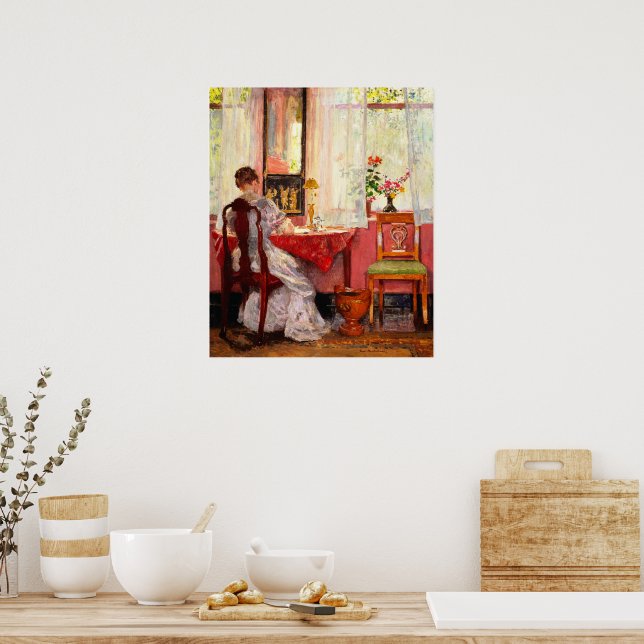 Writing by Gari Melchers, Poster (Kitchen)
