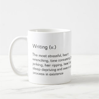 Writing Coffee Mug