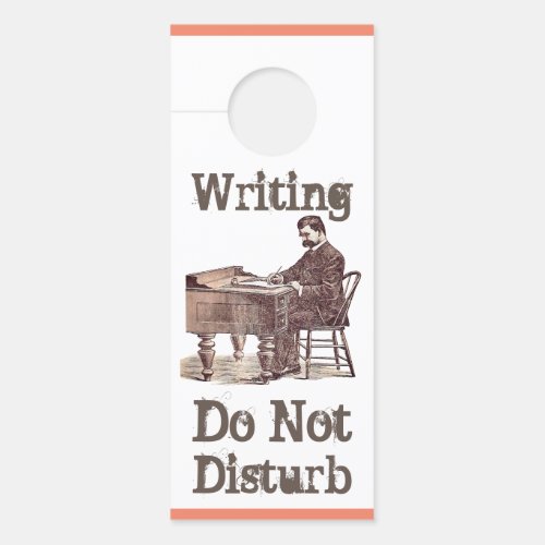 Writing _ Do Not Disturb Door Hanger