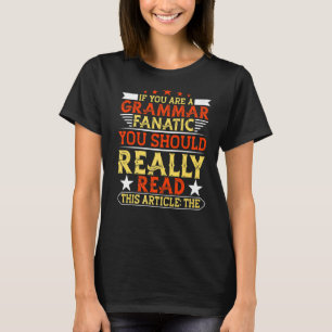 Writing For Authors And Writers 7 T-Shirt