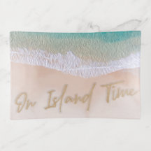 Writing in the Sand - On Island Time