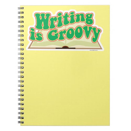 Writing Is Groovy Retro Author Design Notebook