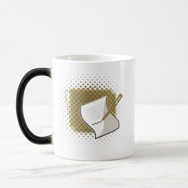 Writing Lover  Color Morph Mug (Left)