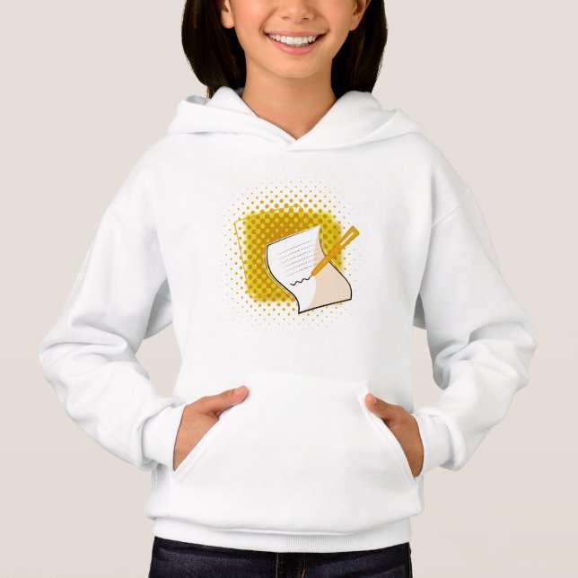 Writing Lover  Hoodie (Front)
