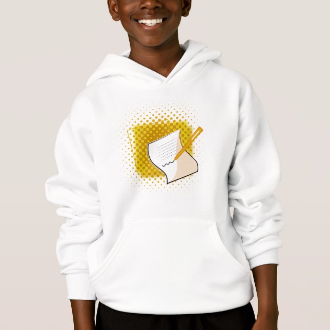 Writing Lover  Hoodie (Front)