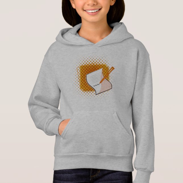 Writing Lover  Hoodie (Front)