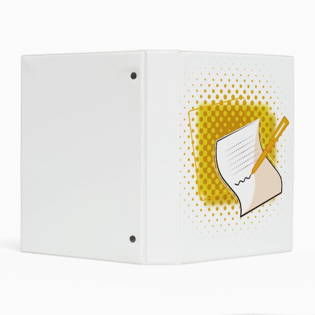 Writing Lover  Mini Binder (Background)