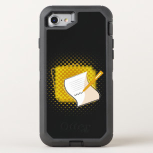 Writing Lover OtterBox Defender iPhone SE/8/7 Case