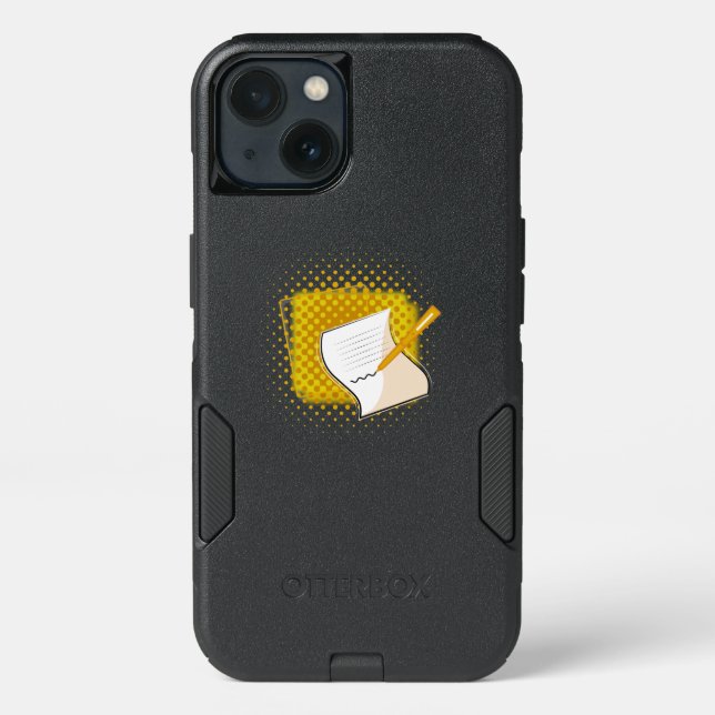 Writing Lover  Otterbox iPhone Case (Back)