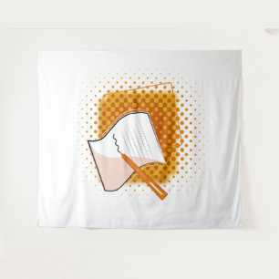 Writing Lover  Tapestry