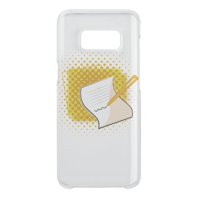 Writing Lover  Uncommon Samsung Galaxy Case (Back)