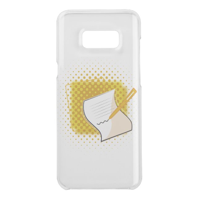 Writing Lover  Uncommon Samsung Galaxy Case (Back)