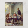 Writing of the Declaration of Independence Postcard