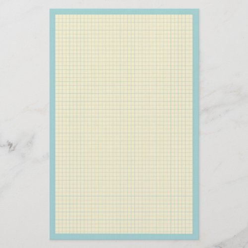 Writing paper Stationery with grid pattern