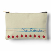 Writing Practice Notebook Paper Apple Pouch