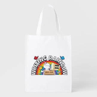 Writing Rainbow Reusable Bag