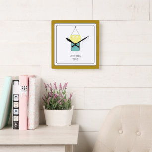 WRITING Time Wall Clock by Poet Adiela Akoo