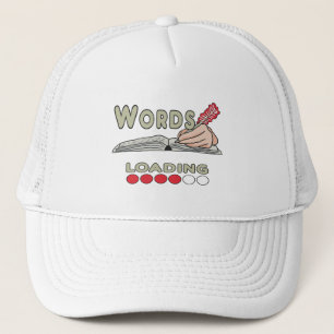 Writing Words Trucker Hat