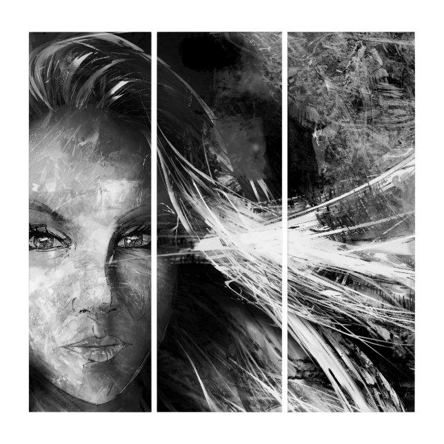 Written by the Wind Triptych (Front)