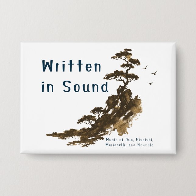 Written in Sound Button (Front)