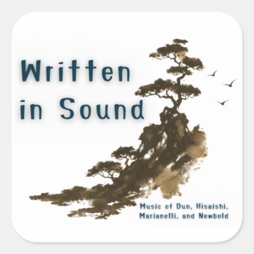 Written in Sound Sticker