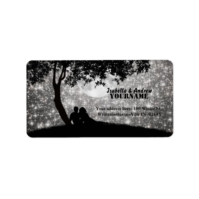 Written in the Stars Address Label (Front)