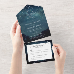Written in the Stars All In One Invitation